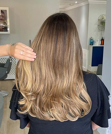 Best balayage hair colour at Tiffany Frances Salon in Gravesend Kent