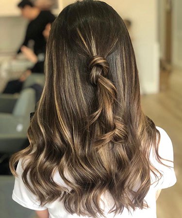 Brunette hair colours at Tiffany Frances Hair Salon in Gravesend