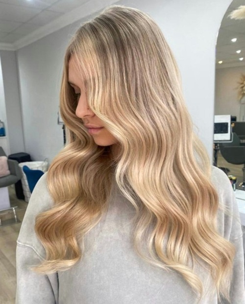 Balayage & face frame